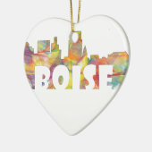 BOISE IDAHO SKYLINE MCLR2 KERAMISCH ORNAMENT (Links)