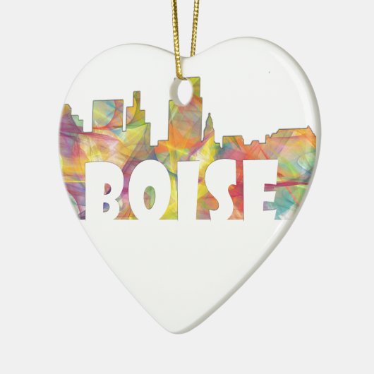 BOISE IDAHO SKYLINE MCLR2 KERAMISCH ORNAMENT (Links)