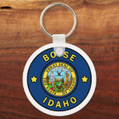Boise Idaho Sleutelhanger (Voorkant)