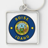 Boise Idaho Sleutelhanger (Voorkant)