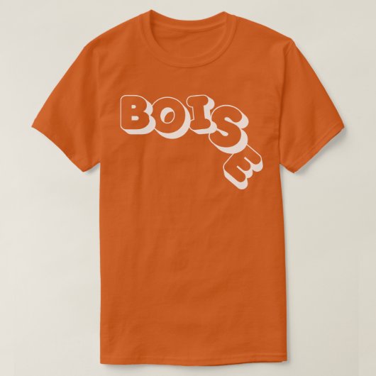 Boise Idaho TShirt 18 (Design voorkant)