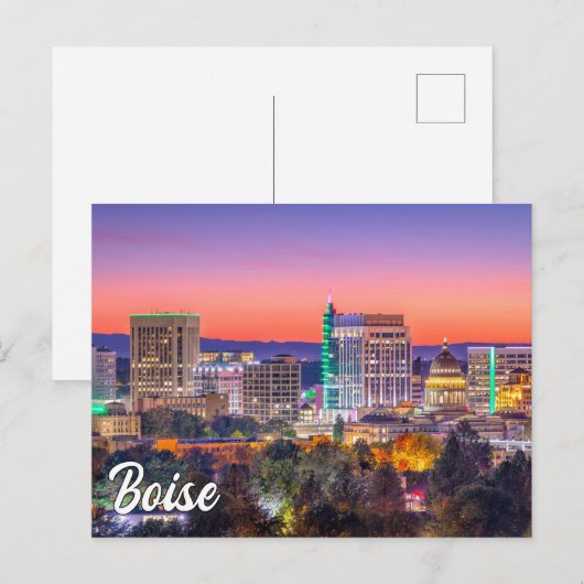 Boise, Idaho, Verenigde Staten Briefkaart (Voorkant / Achterkant)