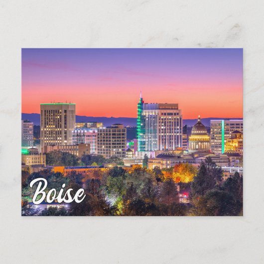 Boise, Idaho, Verenigde Staten Briefkaart (Voorkant)