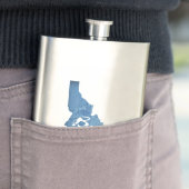 Boise, Idaho Wood Grain Flacon (Voorbeeld)