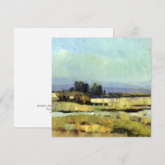 Boise Landscape Note-Kaart Bedankkaart (Voorkant / Achterkant)