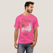 Boise Mountains Idaho Forest Wolf T-shirt (Voorkant volledig)
