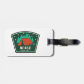 Boise National Forest Camping Bagagelabel (Achterkant horizontaal)