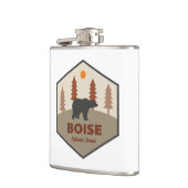 Boise National Forest Idaho Beer Heupfles (Links)