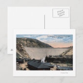 Boise River en Great Arrow Rock Dam Briefkaart (Voorkant / Achterkant)