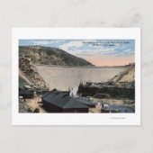 Boise River en Great Arrow Rock Dam Briefkaart (Voorkant)