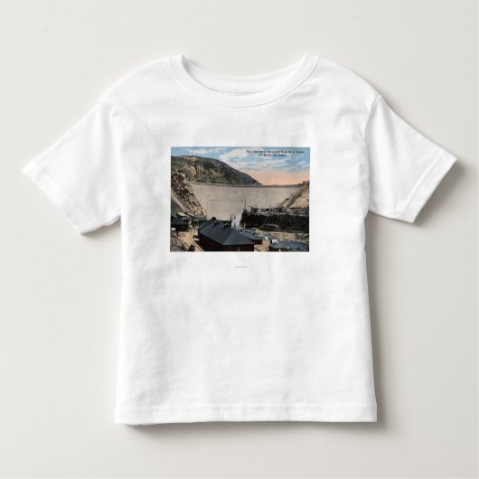 Boise River en Great Arrow Rock Dam Kinder Shirts (Voorkant)