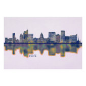 Boise Skyline Perfect Poster (Voorkant)