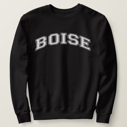 BOISE University-Style Sweater America College (Design voorkant)