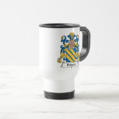 Boisson Family Crest Reisbeker (Voorkant rechts)