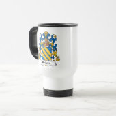 Boisson Family Crest Reisbeker (Voorkant links)