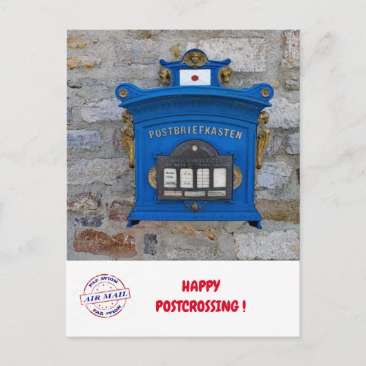 Boîte à lettre Allemagne Briefkaart (Voorkant)