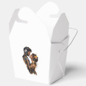 boîte cadeau imprimée bedankdoosjes (Open)