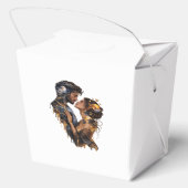 boîte cadeau imprimée bedankdoosjes (Achterkant)