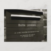 Boite postale briefkaart (Voorkant)