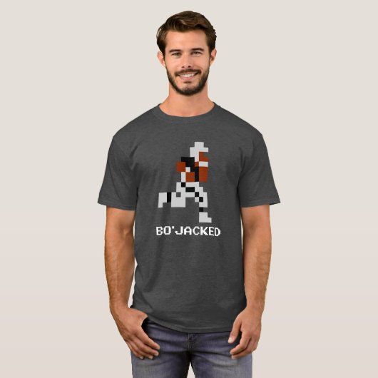 Bo'Jacked (zwart) T-shirt (Voorkant volledig)