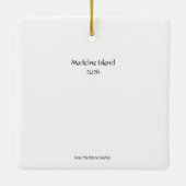 Bojo Bright Square Ornament (Achterkant)