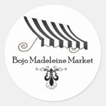Bojo Madeleine Market 3" Ronde Sticker 2025