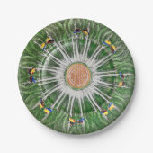 Bok Choy 7" Plate Papieren Bordje (Voorkant)