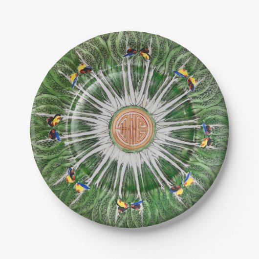 Bok Choy 7" Plate Papieren Bordje (Voorkant)