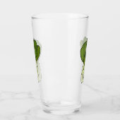 Bok choy cartoon illustratie glas (Links)