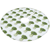Bok choy cartoon illustratie kerstboom rok (Gekanteld)