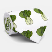 Bok choy cartoon illustratie stropdas (Opgerold)
