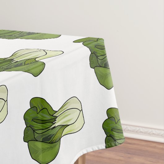 Bok choy cartoon illustratie tafelkleed (Voorbeeld)
