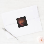 Bok Globules in NGC 281 Vierkante Sticker (Envelop)