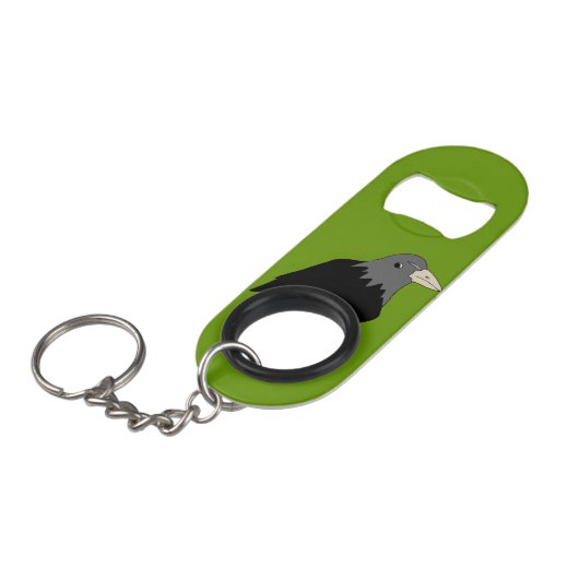bok mini flessenopener (Voorkant Gekanteld)