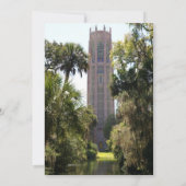 Bok Tower Wedding Save The Date (Achterkant)
