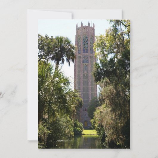 Bok Tower Wedding Save The Date (Achterkant)