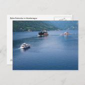 Boka Kotorska in Montenegro Briefkaart (Voorkant / Achterkant)