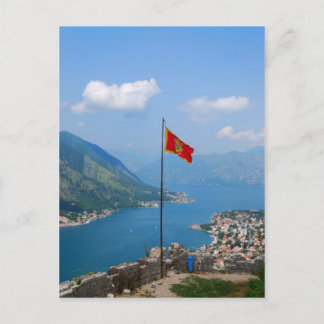 Boka Kotorska in Montenegro Briefkaart