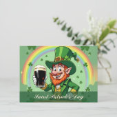 Bokalen van de Leprechaun onder de Regenboog (Staand voorkant)