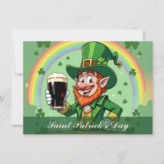 Bokalen van de Leprechaun onder de Regenboog (Voorkant)