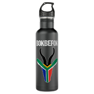 Bokbefok South African Rugby Bokke South Africa Fl Waterfles