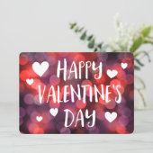 bokee van de gelukkige valentijnsdag kaart (Staand voorkant)