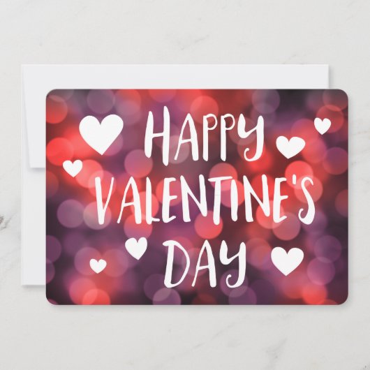 bokee van de gelukkige valentijnsdag kaart (Voorkant)