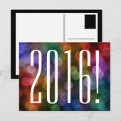 Bokeh 2016 briefkaart (Voorkant / Achterkant)