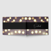 Bokeh achtergrond bruiloft Gastenboek (Volledig)