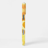 Bokeh achtergrond Gold Linked Heart Monogram iPhone Hoesje (Rechterkant)