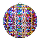 Bokeh Art Dartbord (Voorkant)