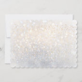 Bokeh Bachelorette Party Kaart (Achterkant)