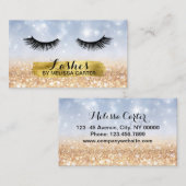 Bokeh Beauty Salon Make-up Artiest Lash Extensions Visitekaartje (Voorkant / Achterkant)
