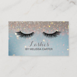 Bokeh Beauty Salon Make-up Artiest Lash Extensions Visitekaartje
